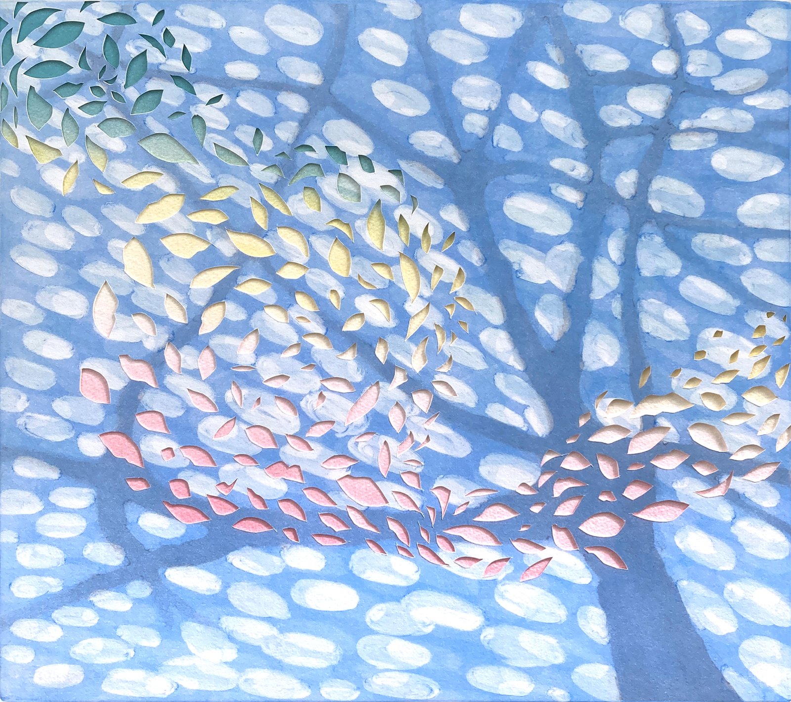 Sun through the Foliage (Four Seasons — Spring)